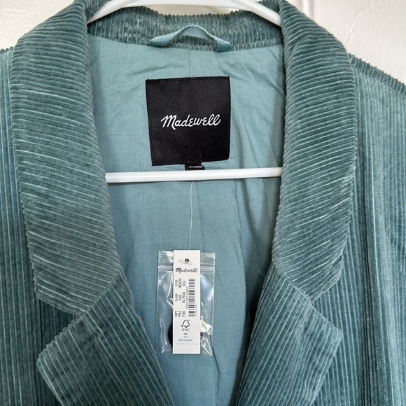 Madewell Corduroy blazer light green/sage - Picture 2 of 3